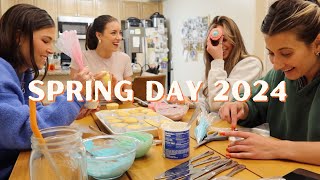 SPRING DAY  LA  crafts  cupcake decorating [upl. by Notlew135]