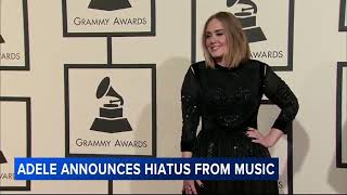 Adele announces hiatus from music after Las Vegas residency ends [upl. by Setarcos]