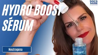 Sérum Hidratante Facial Concentrado Hydro Boost  Novidade da NEUTROGENA [upl. by Adelind693]