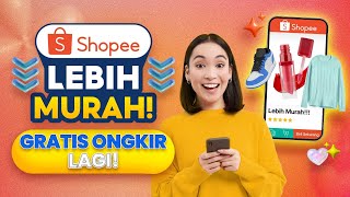 Belanja di Shopee Lebih Murah  Gratis Ongkir Lagi [upl. by Kalvn]