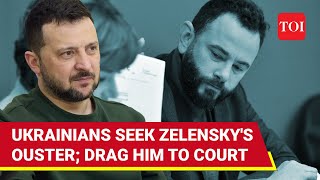 Throw Zelensky Out Of Power Ukrainians Drag President To Court For Illegal Rule  Ukraine War [upl. by Brooke]