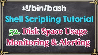 Monitoring Disk Space utilization and Send Email Alert [upl. by Ydassac494]