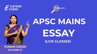 ESSAY WRITING  APSC amp UPSC [upl. by Ailicec]