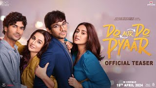 Do Aur Do Pyaar  Official Teaser  Vidya B Pratik G Ileana D Sendhil R  Applause Entertainment [upl. by Rocray]