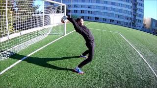 Goalkeeper Training Drills Day 4 [upl. by Jarek]