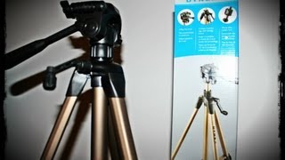 Unboxing Dynex Tripod DXTRP60 [upl. by Inalaek702]