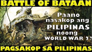 Battle of Bataan noong World War 2  Paano nasakop ang Pilipinas noon [upl. by Enialehs780]