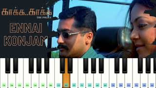 Ennai Konjam Maatri Song In Piano  Piano  Ennai Konjam Maatri Song  Khaka Khaka  Surya AR Music [upl. by Ynad]