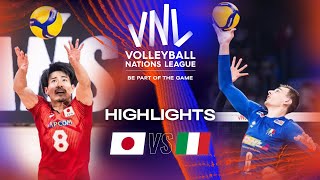 🇯🇵 JPN vs 🇮🇹 ITA  Highlights Final 34  Mens VNL 2023 [upl. by Fabrice]