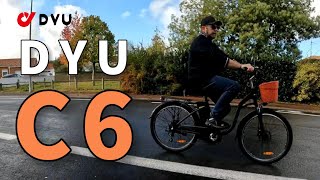 🚴‍♂️🌿 quotMastering Urban Mobility The Ultimate DYU C6 EBike Reviewquot 🌟🛤️ [upl. by Woodruff]