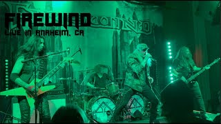 FIREWIND  LIVE AT THE HOUSE OF BLUES PARISH BALLROOM IN ANAHEIM CA  042624 FULL SET [upl. by Armalla]