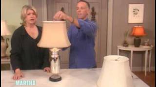 How to Choose a Lamp Shade ⎢Martha Stewart [upl. by Idnahk380]