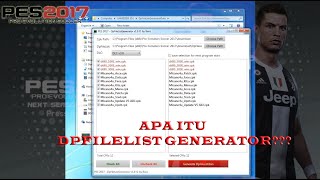 Cara Menggunakan DpFileList Generator Game PES 2017 [upl. by Delbert]