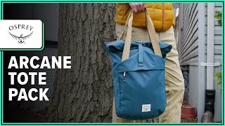 Osprey Arcane Tote Pack Review 2 Weeks of Use [upl. by Alys437]