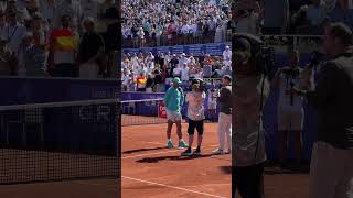 Rafael Nadal On Court Interview after making final of Nordea Open 20072024 [upl. by Ahtreb]