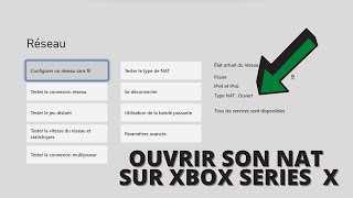 COMMENT CHANGER SON NAT SUR XBOX SERIES X  XBOX ONE [upl. by Odnomar]