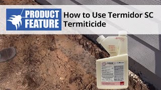 How to Do a Termite Treatment with Termidor SC Termiticide [upl. by Raynold]