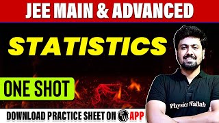 STATISTICS in 1 Shot  All Concepts Tricks amp PYQs Covered  JEE Main amp Advanced [upl. by Haldi]