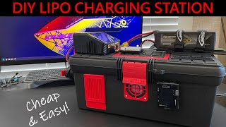 DIY LIPO Field Charger • DIRT CHEAP and EASY • 2x6s500015c [upl. by Warrin]