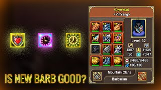 How good is Barbarian after update PvE  PvP  Warspear Online [upl. by Placida]