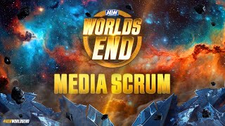 AEW Worlds End Media Scrum  123023 [upl. by Cleti]