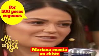 CHISTE SÚPER GROSERO DE MARIANA ECHEVERRÍA  ME CAIGO DE RISA  HAZME REÍR [upl. by Monsour]