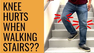 How To Instantly Fix Knee Pain When Going Up And Down Stairs [upl. by Larkin]