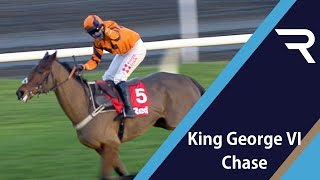 THISTLECRACK sparkles in King George on just fourth start over fences 2016 [upl. by Lehcer]