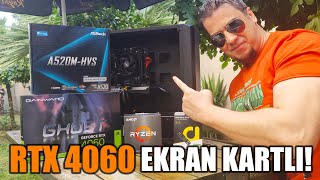 16999TL RTX 4060 Ekran Kartlı VOK GAMING V3 Bilgisayar [upl. by Teerell]