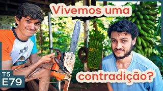 quotCriticam o capitalismo mas usam motosserraquot  EM Comenta [upl. by Amees68]