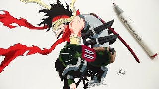 Drawing Stain  BOKU NO HERO ACADEMIA [upl. by Asilehs284]