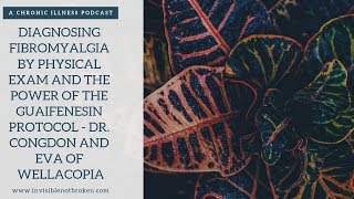 Diagnosing fibromyalgia by physical exam  guaifenesin protocol  Dr Congdon amp Eva of Wellacopia [upl. by Husch]