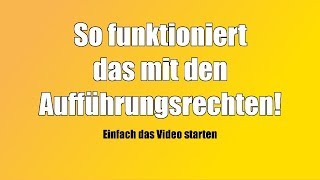 So funktioniert das mit der Tantieme unserer Kindermusicals [upl. by Alien]