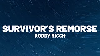 Roddy Ricch  Survivor’s Remorse Lyrics [upl. by Moskow]