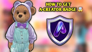 How to get ACREATOR BADGE On avakinlife 2024New A creator badge on avakinlife 2024 [upl. by Mchenry]