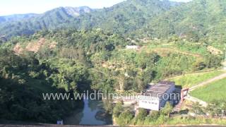 Doyang hydro electric dam and plant in Nagaland [upl. by Annelg]