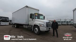 2013 Hino 268A 26ft Box Truck For Sale with Lift Gate  Stock 42150 [upl. by Assirialc224]