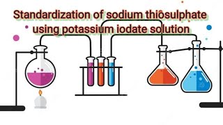 Standardization of sodium thiosulphate using potassium iodate solution [upl. by Nahte]