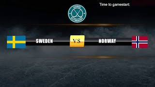 WC U19 2024 Sweden  Norway Full match [upl. by Savick]