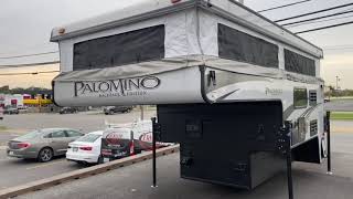 2020 Palomino Backpack Truck Camper Soft Side SS1251 Walkthrough Tri State RV Anna IL [upl. by Adlog638]