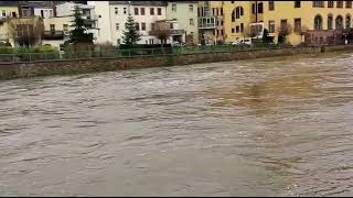 Hochwasser Waldheim Rathaus und Alte Zschopaubrücke [upl. by Lupita385]