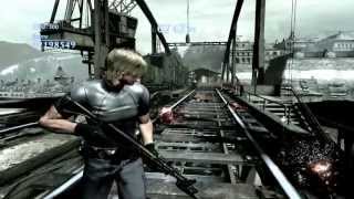 Resident Evil 6 Mercenarios Sin piedad  Steel Beast Leon Mod RE4 model V2  Ranking S PC [upl. by Silliw690]