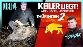 🐗 Keilerjagd 2024  Nachtjagd mit Oscar auf Wildschweine MeinRevierDeinRevier Thüringen Teil2  NBH [upl. by Rand]