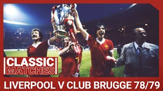 European Classic Liverpool 10 Club Brugge  Kenny retains the European Cup at Wembley [upl. by Patti901]