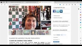 Clases de ajedrez para niños online análisis de torneo Leoajedrez [upl. by Ellinnet5]