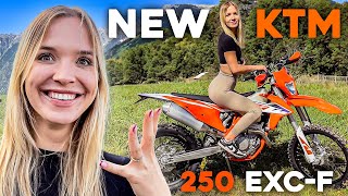 NOWY KTM 250 EXCF  UNBOXING [upl. by Brandie]