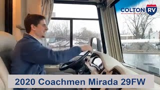 2020 Coachmen Mirada 29FW Class A Gas Motorhome Walkthrough and Test Drive [upl. by Rrats]