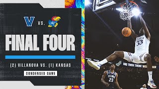 Kansas vs Villanova  Final Four NCAA tournament extended highlights [upl. by Eon492]