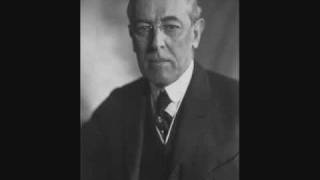 1912 US Election Campaign Speech Audio  Woodrow Wilson 1 of 6 [upl. by Onimixam]