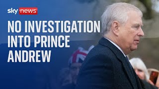 Epstein documents No police investigation after Prince Andrew among those named [upl. by Rakel]